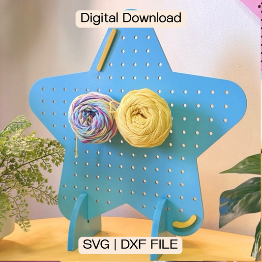 Star Pegboard (Digital Download)