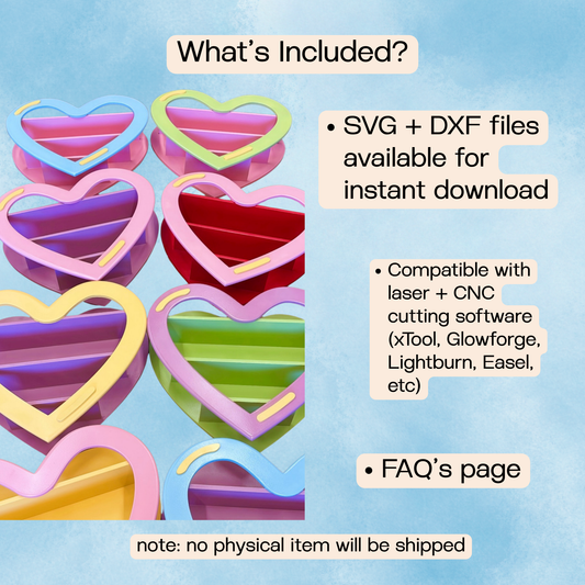 Y2K Heart Wall Shelf (Digital Download)