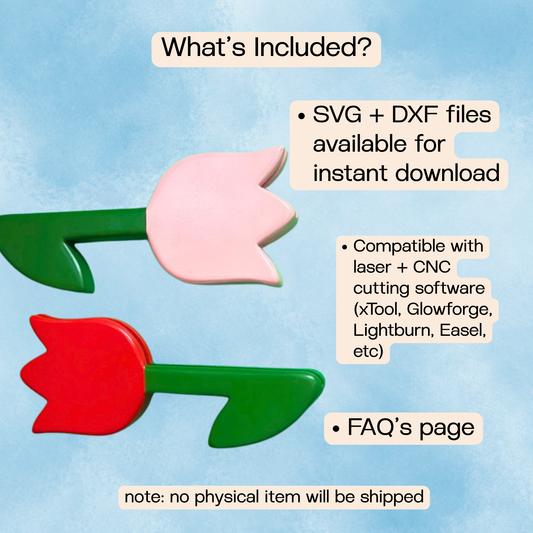 Tulip Wall Ledge (Digital Download)