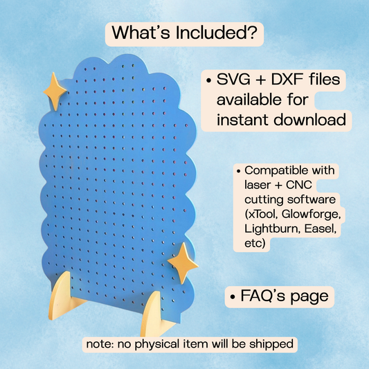 Cleo Scalloped Pegboard (Digital Download)