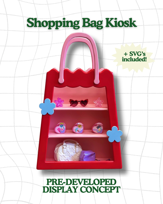 Shopping Bag Kiosk - Build-Ready Concept Package