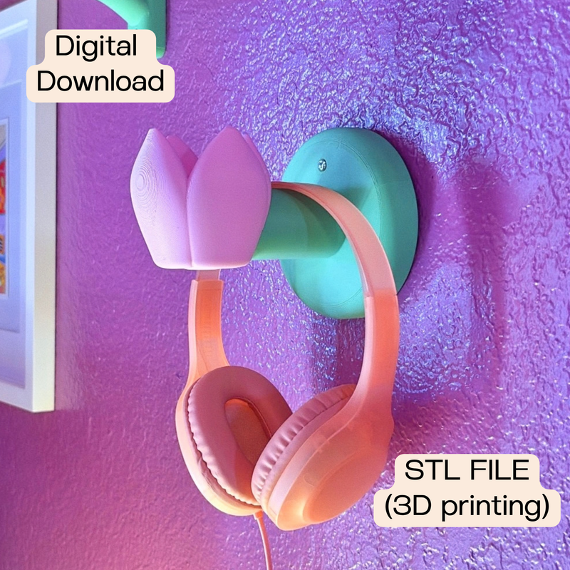 Tulip Wall Hook (Digital Download)